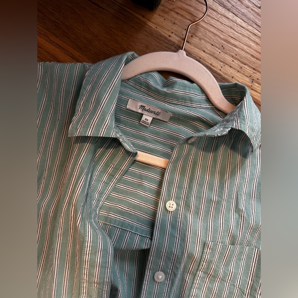Madewell Set - Button Down & Shorts - Size XS Top/Size XXS Bottom - Picture 3 of 4